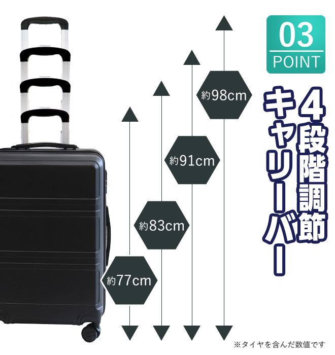 スーツケース 40L 8輪 静音 国際線 超軽量 キャリーバッグ TSAロック 機内持ち込み可 ヒロ・コーポレーション スーツケース Sサイズ 軽量 静音 TSAロック 1