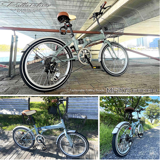 MYPALLAS 自転車 折りたたみ自転車 【3日間限定クーポン】 20インチ