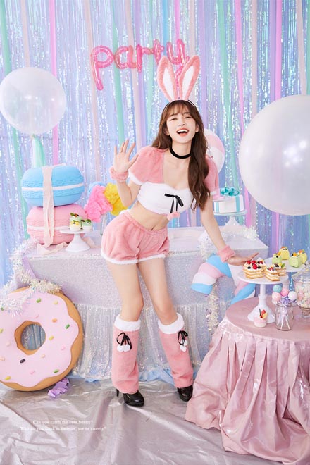 ma l y m o onバニーガールコスチューム グレー mlmn-9699_9.jpg