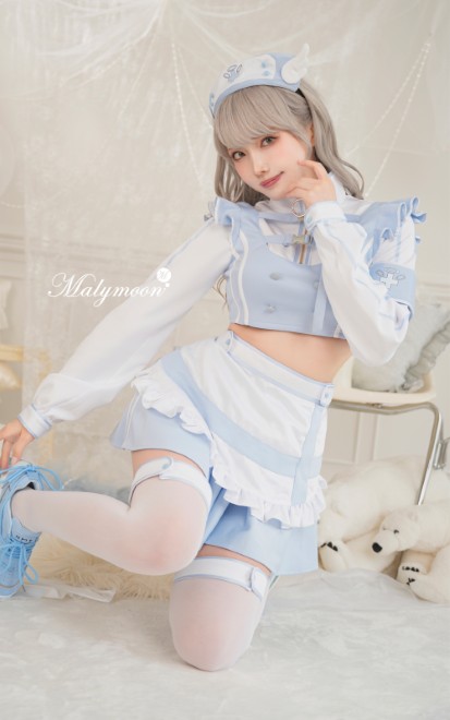 コスプレ マリームーン Malymoon 正規品 天使界隈スタンドカラーナース