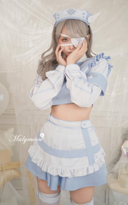 コスプレ マリームーン Malymoon 正規品 天使界隈スタンドカラーナース コスプレ マリームーン Malymoon 正規品 天使界隈スタンドカラーナース