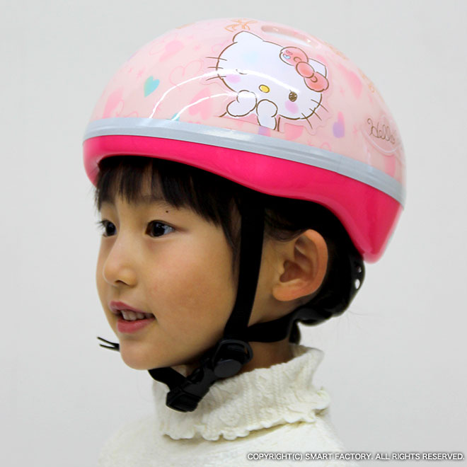 全員プレゼント付 自転車 ヘルメット 子供用 2歳〜幼児用 SG規格 軽量 子供用自転車 ペダルなし自転車 チャイルドシート ハローキティ