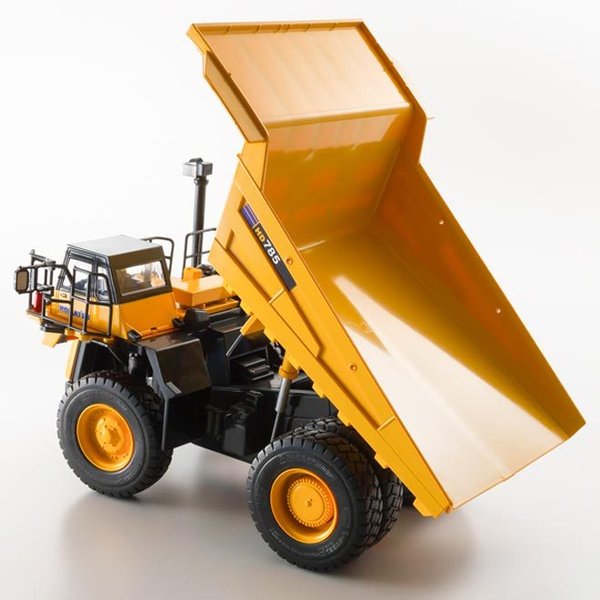 Komatsu HD785-7 Dump Truck Yellow 1/50 Diecast Model by NZG