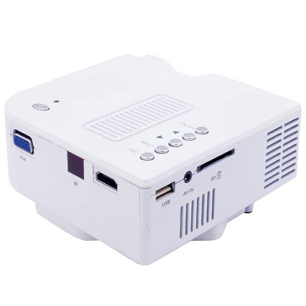 プロジェクター 小型 LED 20〜80インチ ZB-G255 DVD HDMI USB AV