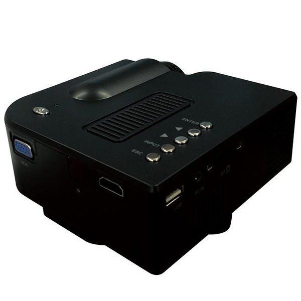 プロジェクター 小型 LED 20〜80インチ ZB-G255 DVD HDMI USB AV
