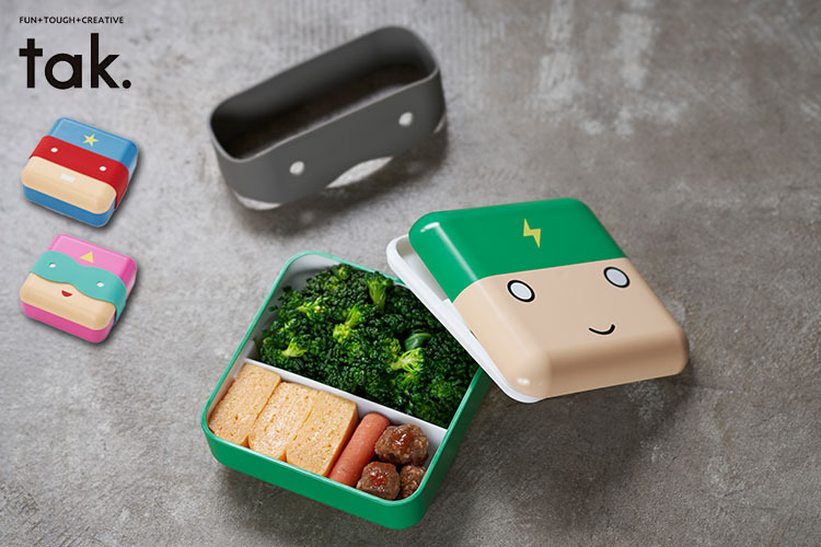 tak スーパーヒーロー ランチボックス タック : SmartKitchen