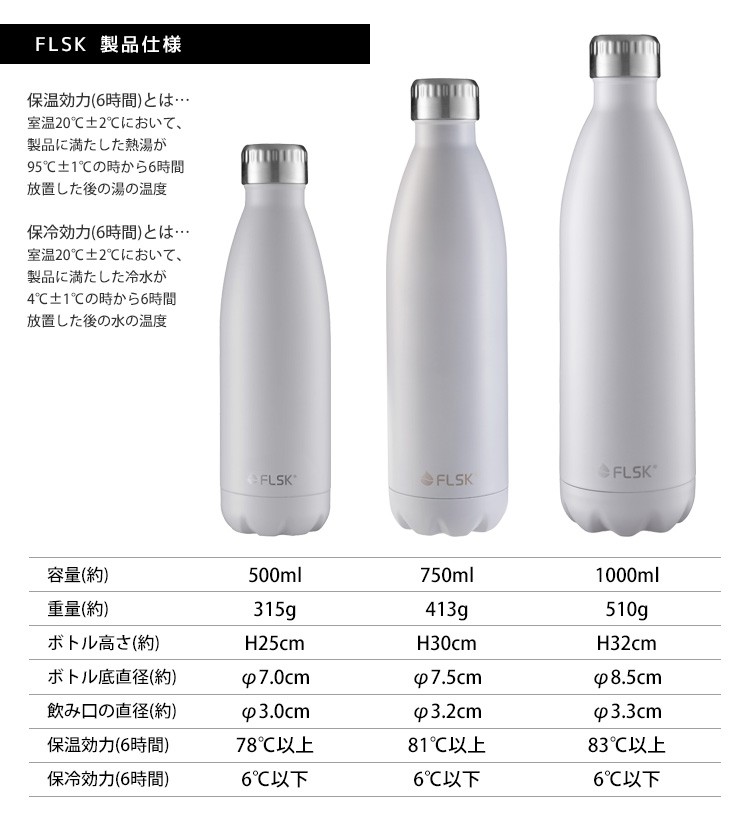 FLSK フラスクボトル 1000ml