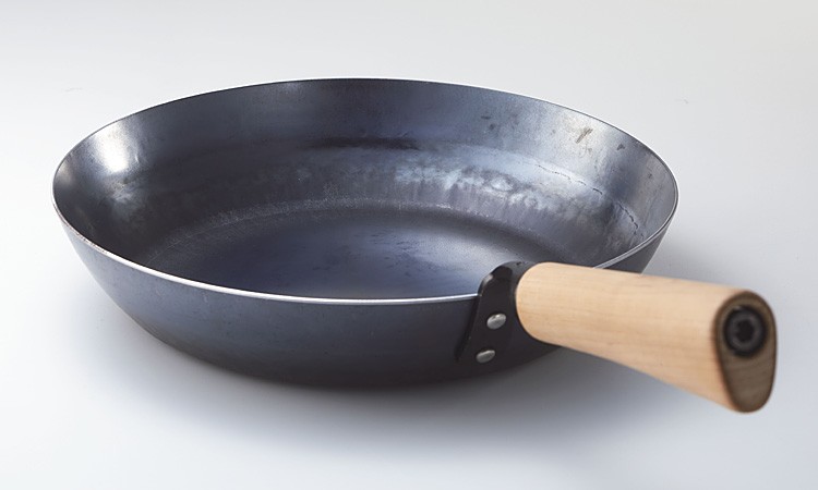 山田工業所 新 九十九 打出し鉄フライパン 深型27cm IH対応