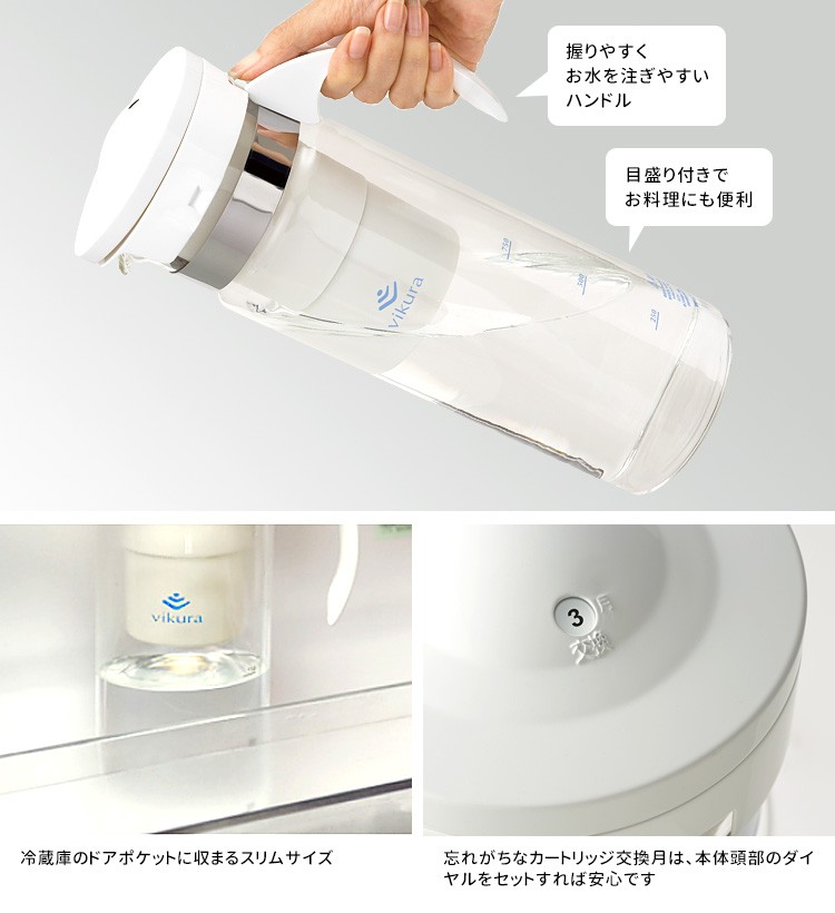 お得セット！シリカ・ピュア　交換カートリッジ7個 Amazon | タンブラー型浄水器 「シリカピュア」専用交換