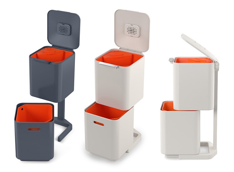 JosephJoseph トーテム コンパクト 40L 多機能ダストボックス ジョセフ