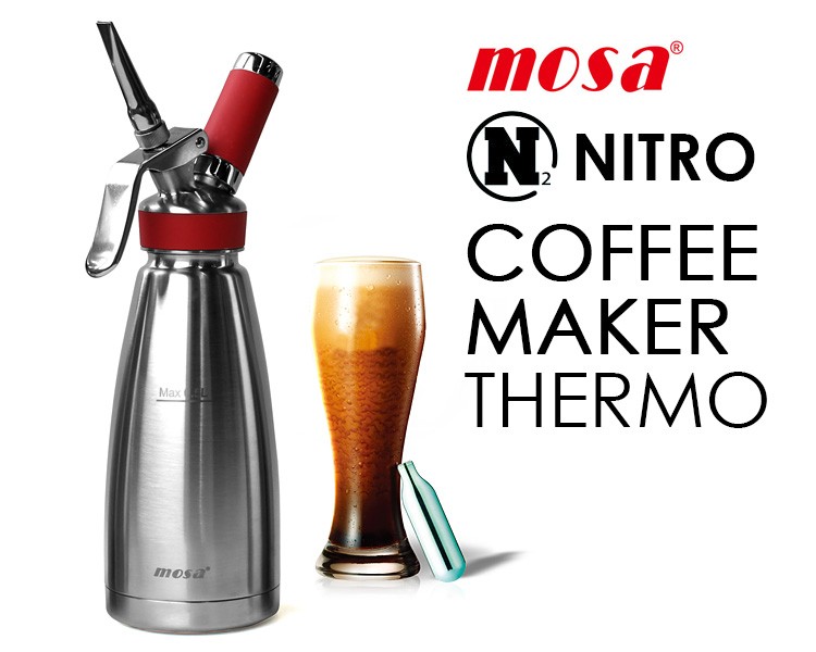 mosa ナイトロコーヒーメーカー サーモ 500ml モサ カートリッジ特典付