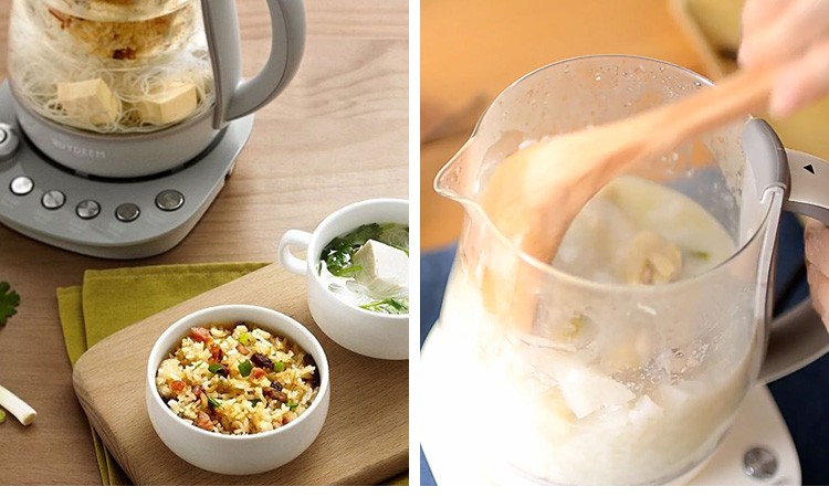 BUYDEEM 薬膳マルチポット（1.5L）＆インナーポットラックセット