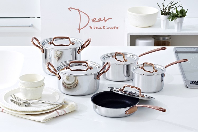 VitaCraft Dear フライパン16cm（フタ付） ビタクラフト ディア お