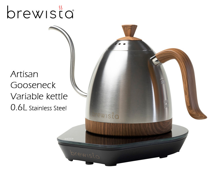 珈琲豆おまけ付 Brewista アルティザン グースネック バリアブルケトル