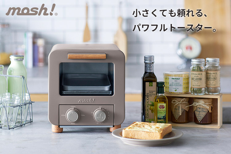 mosh！ オーブントースター M−OT1 モッシュ P10倍（ZK） :S10008591:SmartKitchen - 通販 -  Yahoo!ショッピング