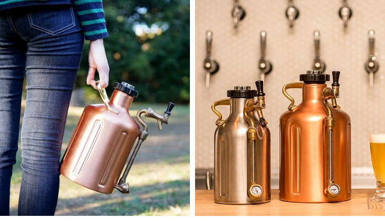 GrowlerWerks uKeg ビアサーバー ステンレス 128oz（3785ml） グロウラーワークス ユーケグ 海外× : s10008891  : SmartKitchen - 通販 - Yahoo!ショッピング