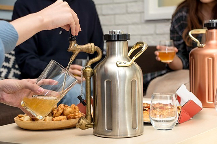 GrowlerWerks uKeg ビアサーバー 銅 128oz（3785ml） グロウラーワークス ユーケグ 海外× : s10008892 :  SmartKitchen - 通販 - Yahoo!ショッピング