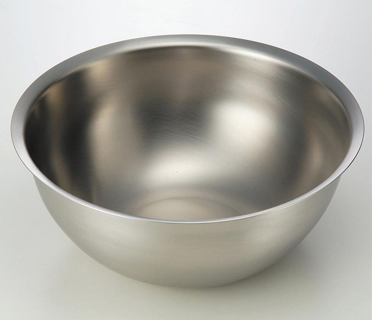 la base ステンレスボウル ざる セット 27cm 大 深型 丸型 ラバーゼ