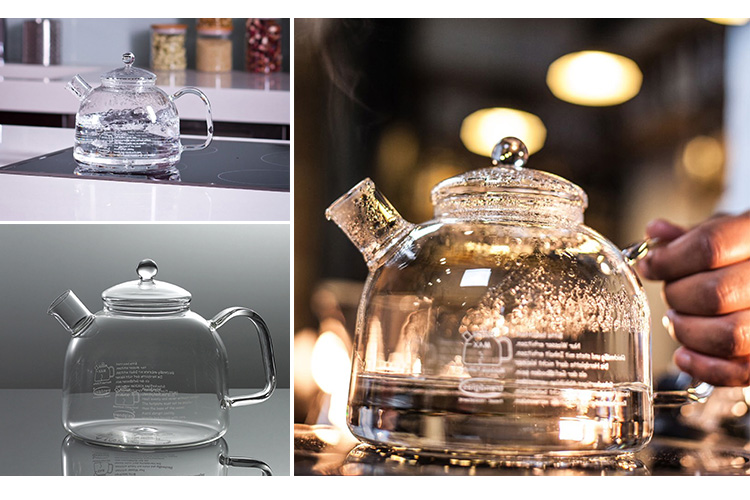 Trendglas Jena クラシック 耐熱ガラス ケトル 箱入り Classic 1.75G