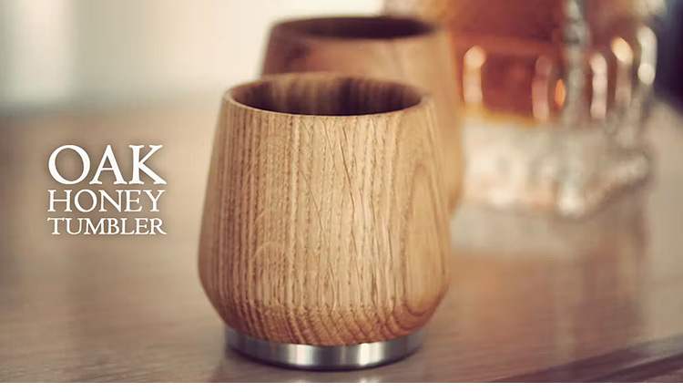 オーク ハニー ウィスキータンブラー メンテナンス用ワックス付き Oak Honey Whiskey Tumbler : s10010067 :  SmartKitchen - 通販 - Yahoo!ショッピング