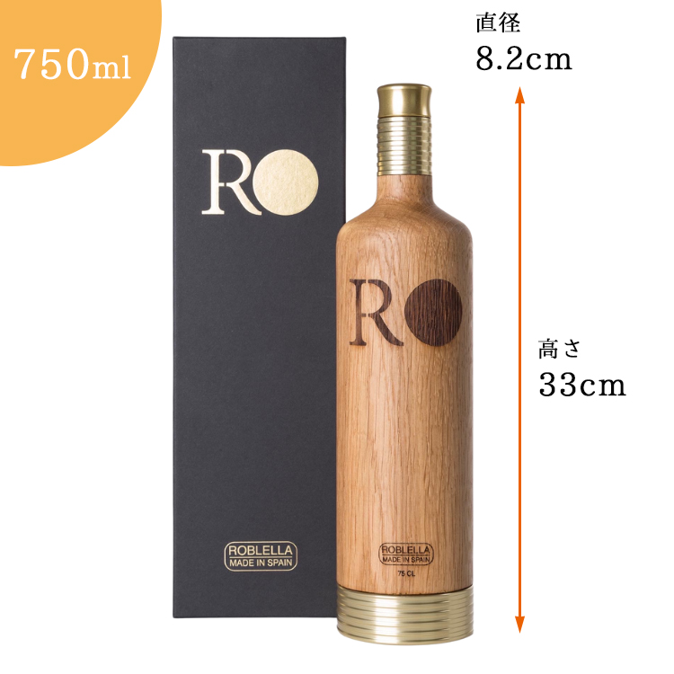 Roblella 樽熟成ボトル 750ml ワイン オーク樽 ロブレラ P7倍