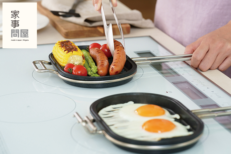 家事問屋 パニーニパン IH対応 マルチパン ステンレス : SmartKitchen
