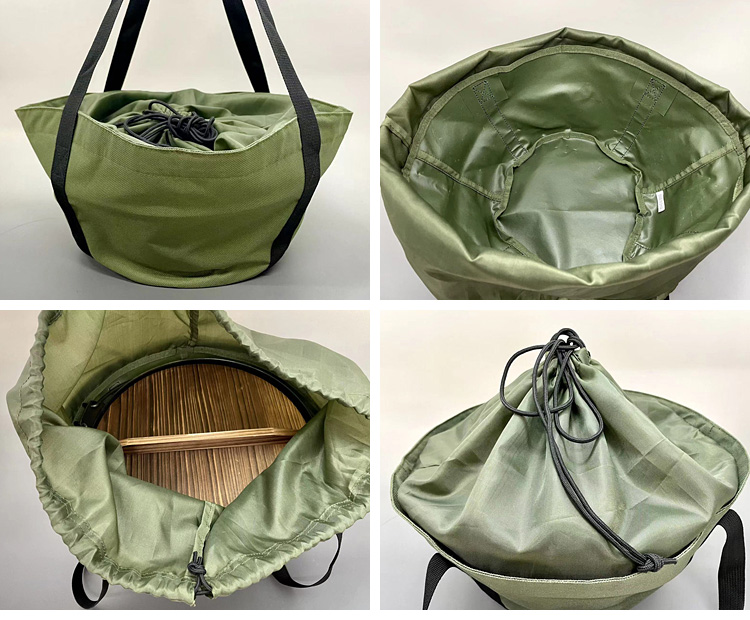 キャンプ用 軽量 囲炉裏鍋用 収納袋（単品） 専用袋 鉄鍋 いろり鍋