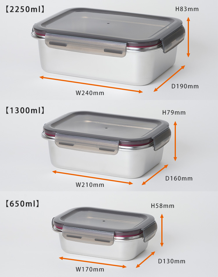 IKOO GLASS ステンレスキャニスター ステンレス 保存容器 電子レンジ オーブン 密閉 冷凍庫 食洗機対応 3個セット 抗菌素材 イコーグラス  P2倍 :S10011482:SmartKitchen 通販 