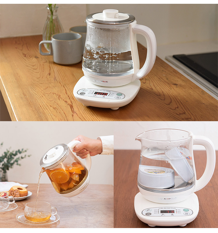 LALALUCTUS クックケトル プラス 800ml SE6311 電気ケトル 保温
