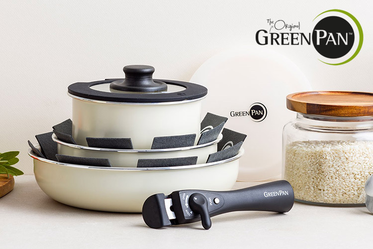 GREENPAN CLICK CHEF フライパン 20cm 26cm GREEN PAN（グリーンパン） クリックシェフ8点セット フライパン20cm