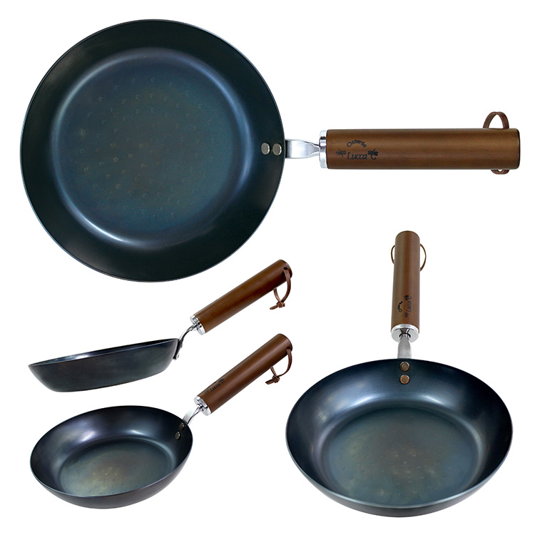 桝谷周一郎監修 職人手作り鉄フライパン 20cm ガス・IH対応 鉄製 鉄