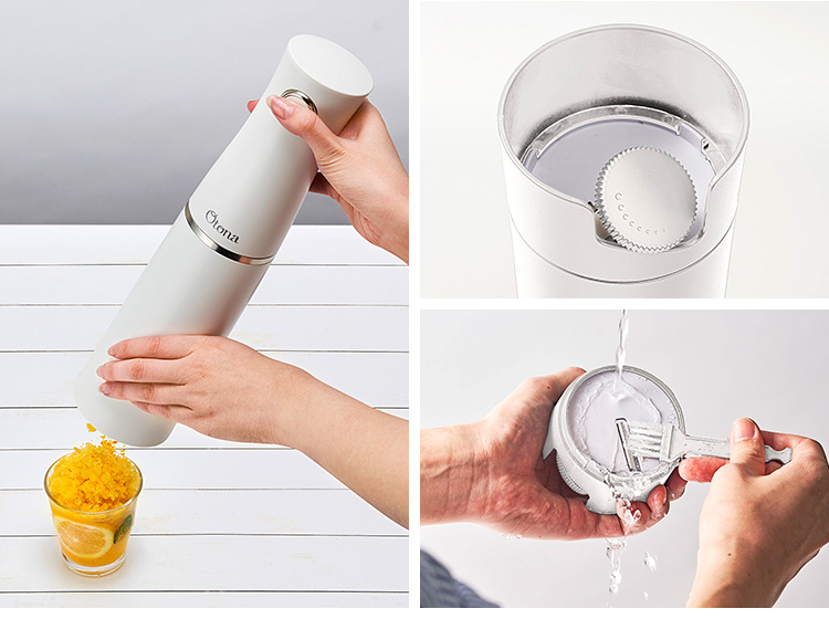 Otona 電動ふわふわ とろ雪スティック かき氷器 （スティック型
