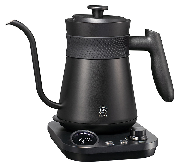 cores（コレス） フリータイムケトル C380 （0.8L 温度調節機能付き
