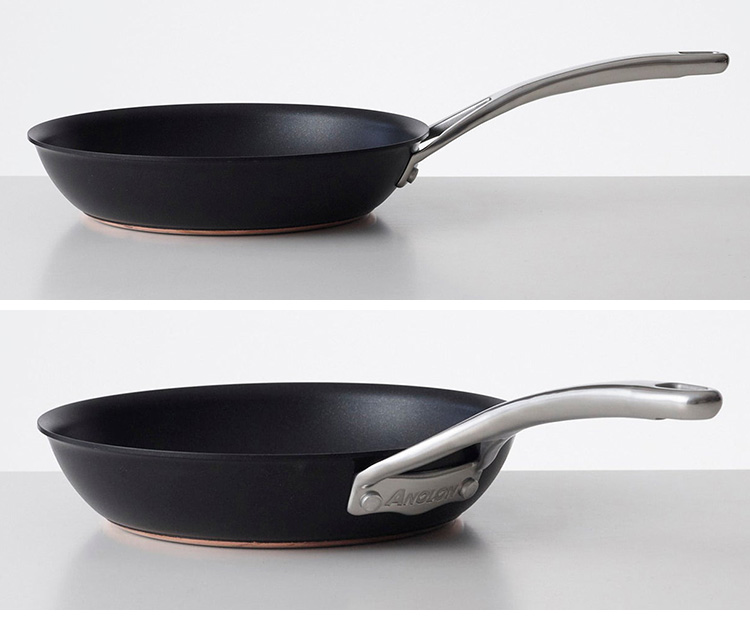 未使用　マイヤー　アナロン　ヌーヴェルカッパー24cm蓋付きディープパン MEYER アナロン ルクス フライパン 蓋セット 24cm ヌーヴェル