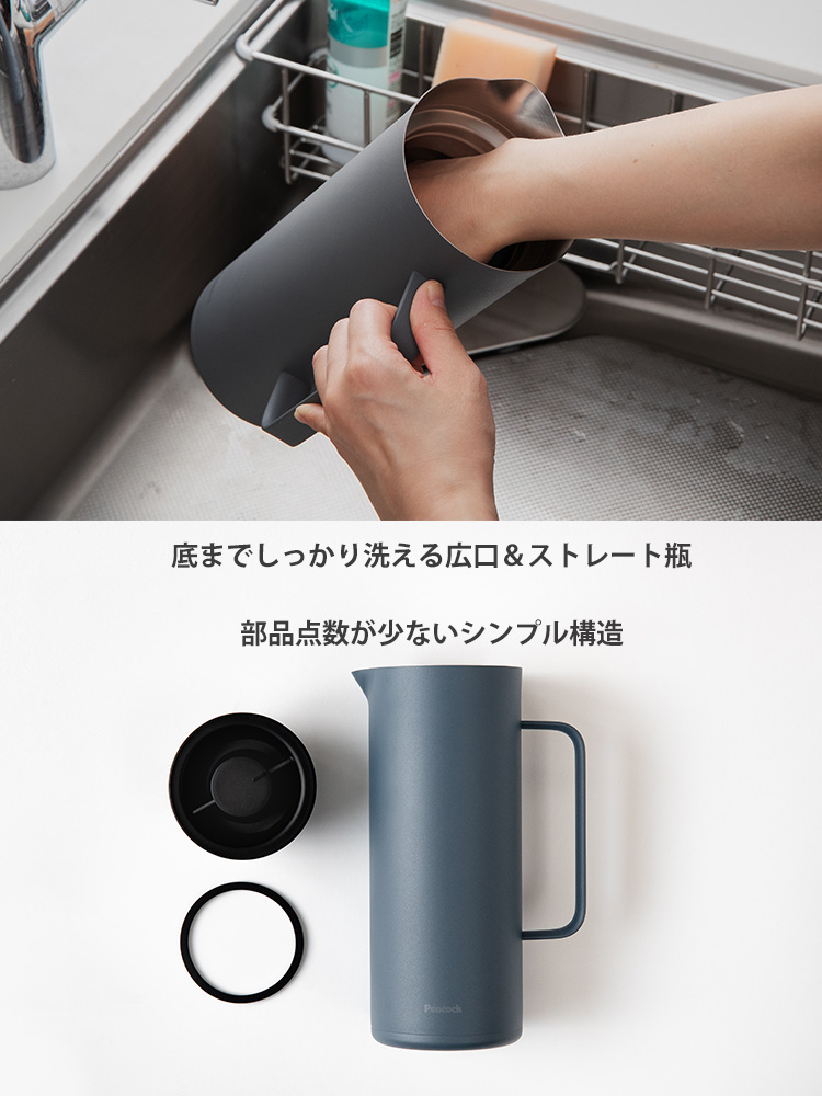 ピーコック魔法瓶工業 ピーコック リビングポット 1.0L （Peacock 卓上