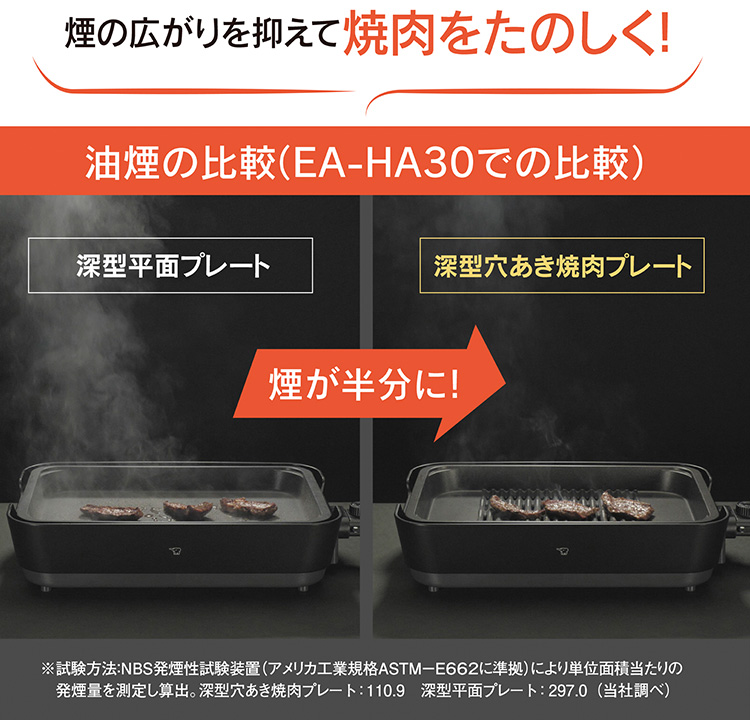 【値下げ中】象印　ホットプレート　3枚（平面、穴あき焼肉、たこ焼き） 20240723175538_434_.jpg