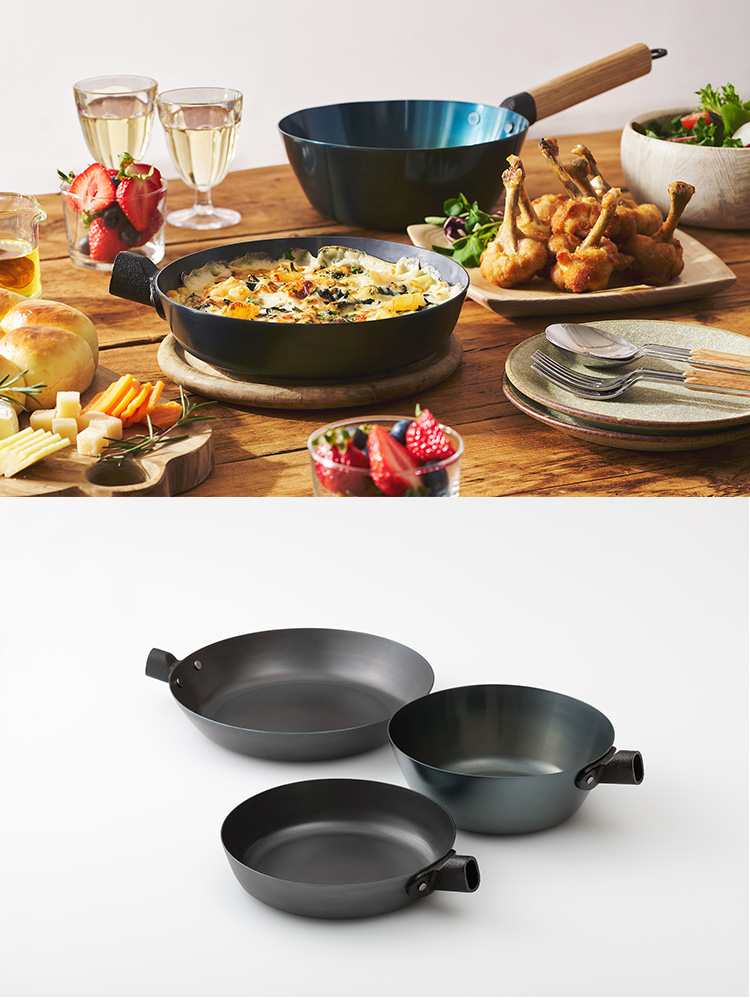 ライクイット オーブンでも使える鉄フライパン20cm（深） PAN-17