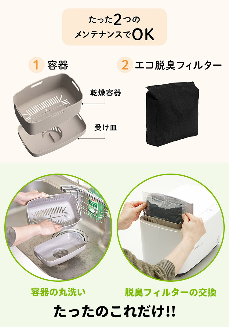温風乾燥式 生ゴミ処理機 EcoCalis エコカリス (家庭用 生ごみ 温風乾燥式 生ゴミ処理機 EcoCalis エコカリス (家庭用 生ごみ