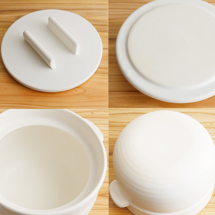 かもしか道具店 ごはんの鍋 5合炊き （日本製 土鍋 炊飯 調理器具