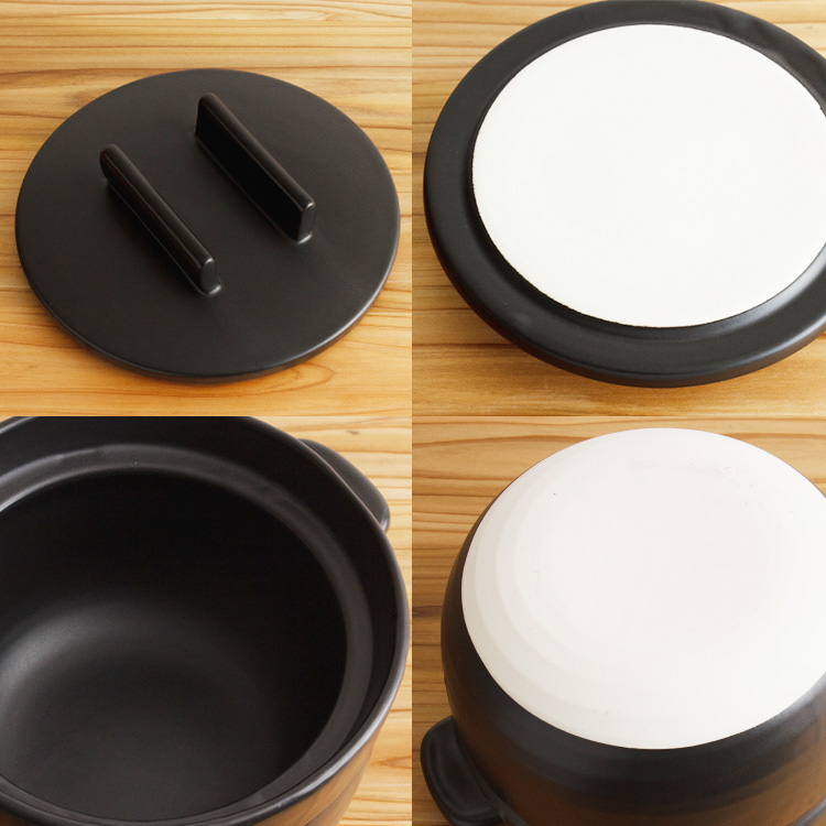 かもしか道具店 ごはんの鍋 5合炊き （日本製 土鍋 炊飯 調理器具