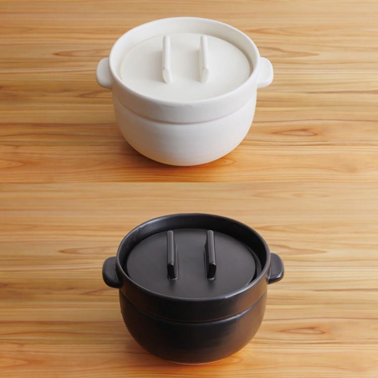 かもしか道具店 ごはんの鍋 5合炊き （日本製 土鍋 炊飯 調理器具