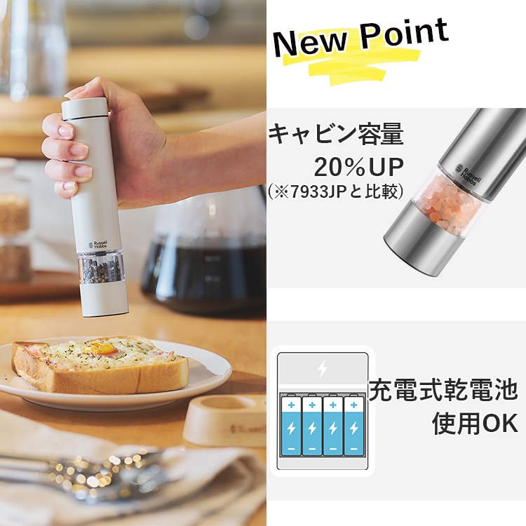 RUSSELL HOBBS（ラッセルホブス） ＼2025年発売／ 2026年モデル 電動