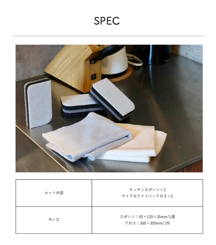 Trulica スターターBOX スポンジ3個 クロス2枚 （5点セット KTRL1