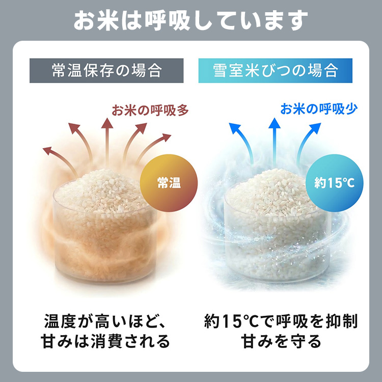 SANKA 保冷保湿米保存庫 雪室米びつ 10kg SRC-011 （保冷米びつ お米