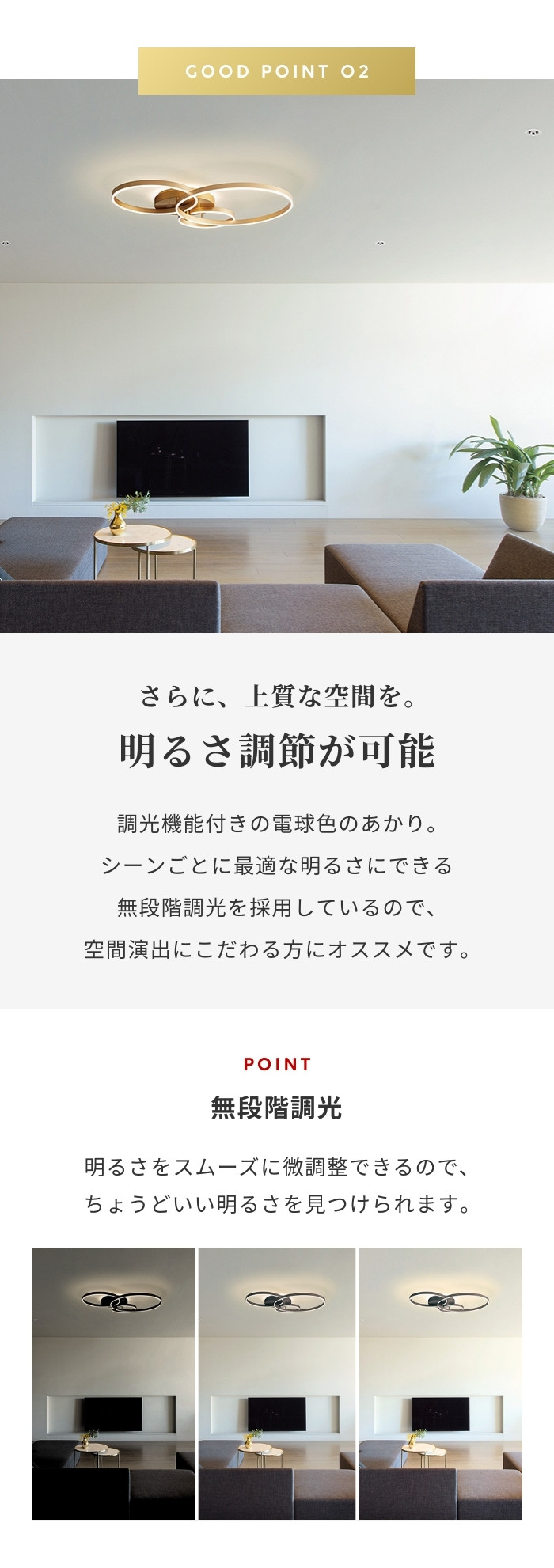 ODELIC（オーデリック） シャンデリア 北欧 リングデザイン 天井照明