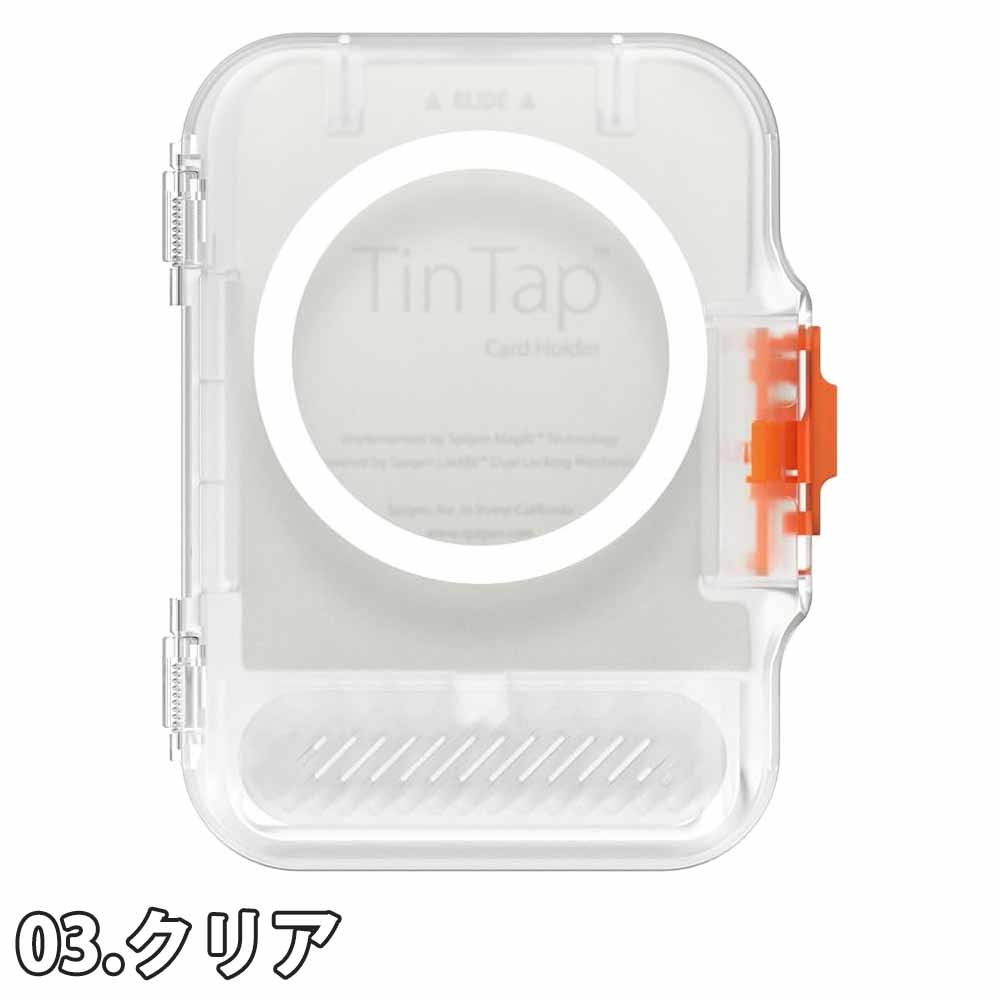 CUSTYPG MagSafe マグセーフ iPhone 即納 Spigen シュピゲン マグセーフ カード ウォレット TinTap MagFit