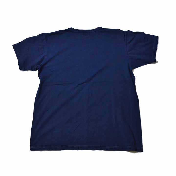 Tシャツ メンズ 半袖 本藍染め クルーネック アメカジ 厚手 日本製