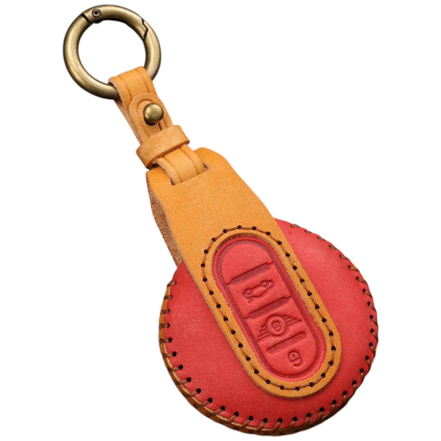 BMW MINI キーケース なめし革 キーカバー ミニ Fシリーズ F60 F56 F55