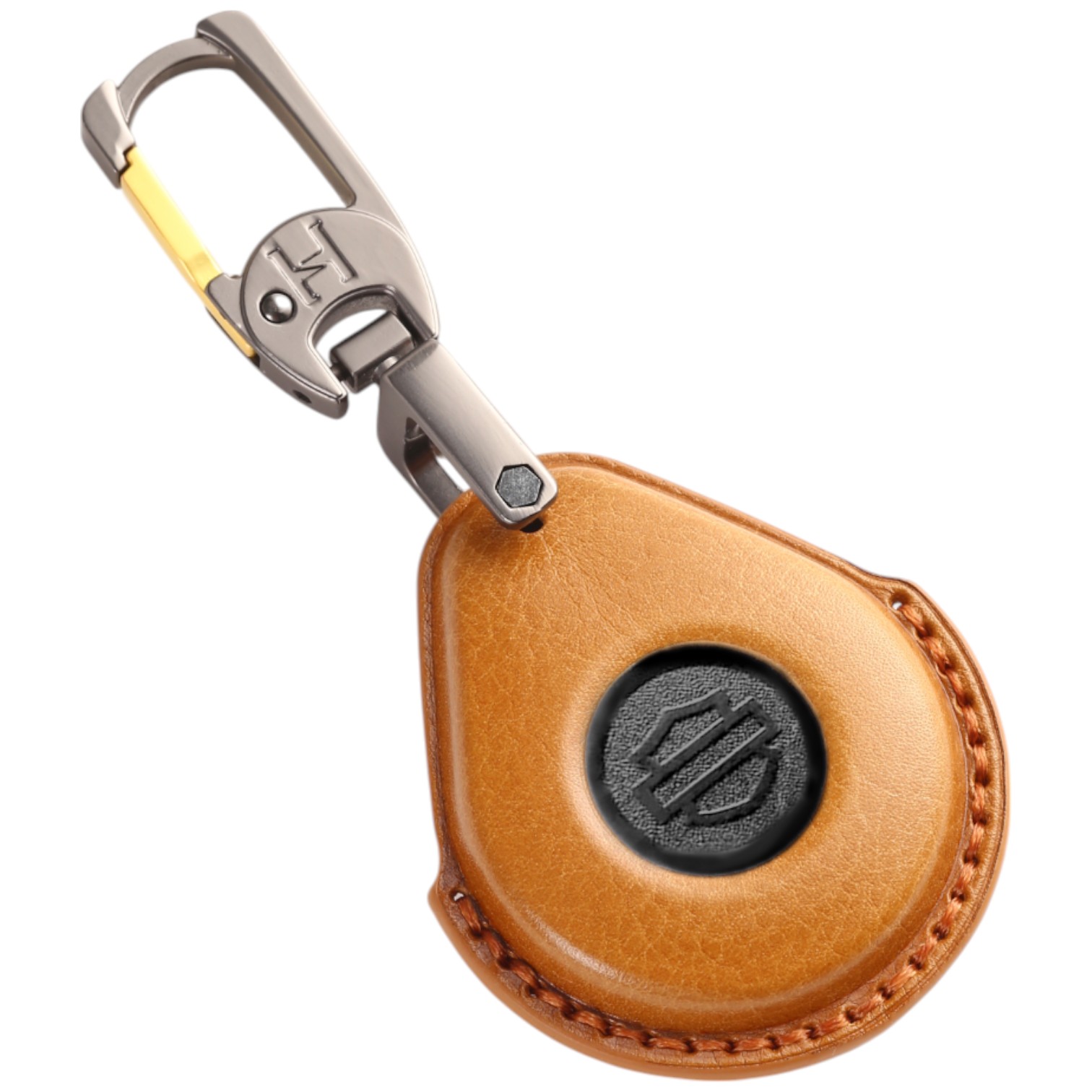 ハーレーバイク専用 キーフォブ ケース 本革 高級 harley キーカバー