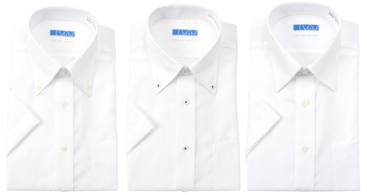 ワイシャツ ノーアイロン 半袖 3枚セット 綿100 超 形態安定 Yシャツ メンズ 形状記憶 クールビズ ランキング Item スマートビズ 通販 Yahoo ショッピング